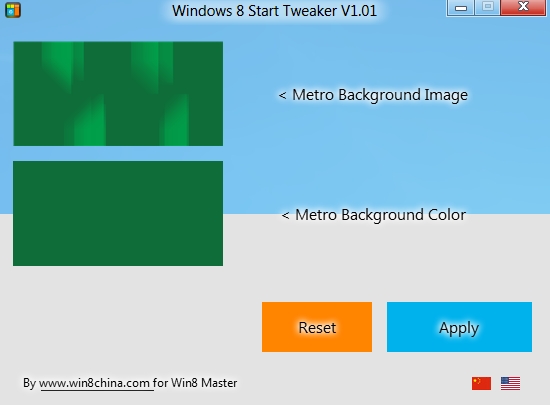 Windows 8 Start Tweaker 1.01