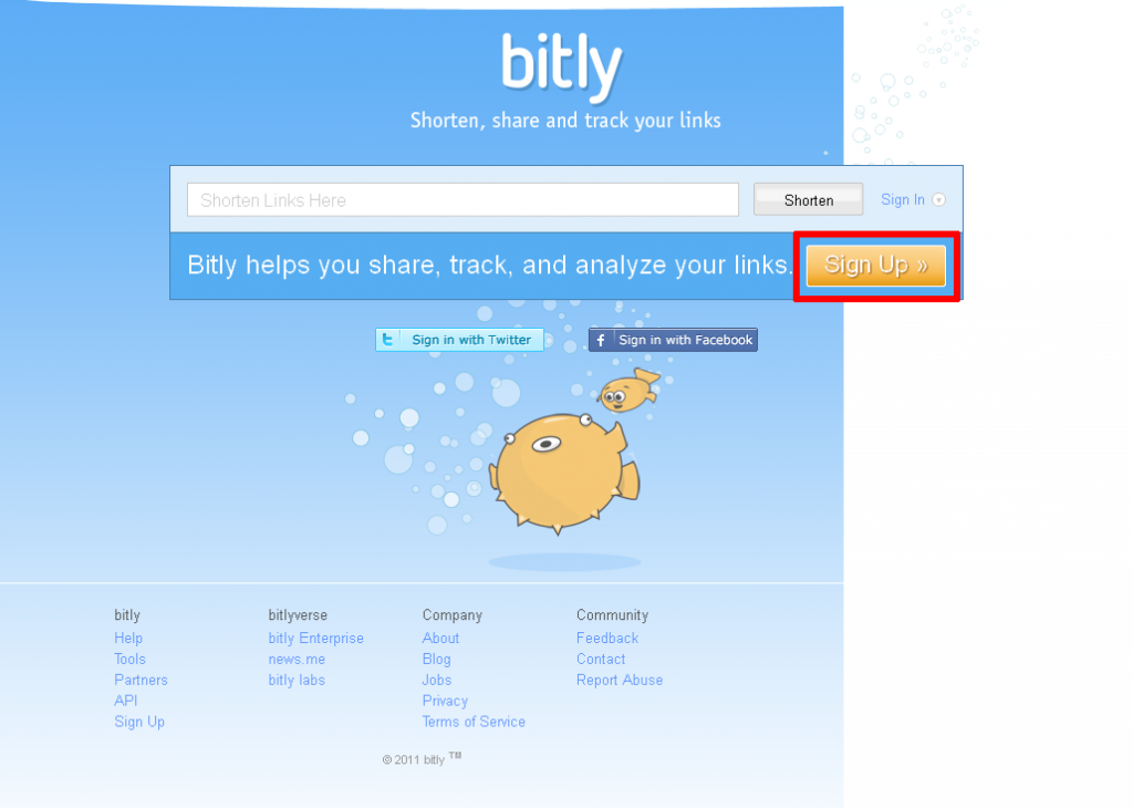 bitlyのAPIキーを取得する | 初心者備忘録